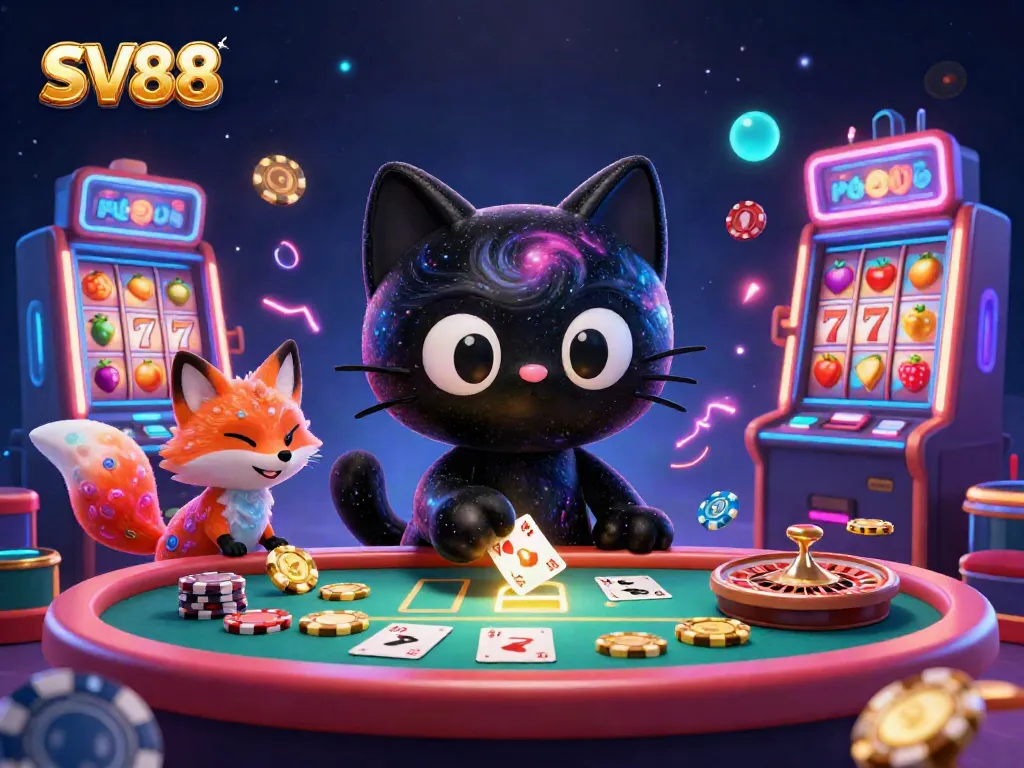 Experience thrilling casino excitement with SV88's cosmic gaming adventures!
