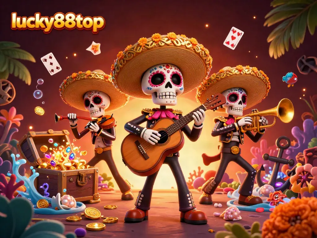 Experience thrilling gameplay at lucky88top with vibrant casino elements and dynamic characters.