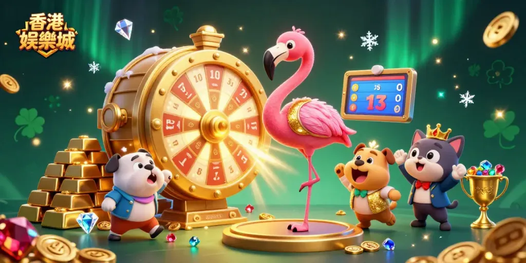Excited players celebrating at 香港娛樂城 while competing for prizes in a vibrant casino setting.