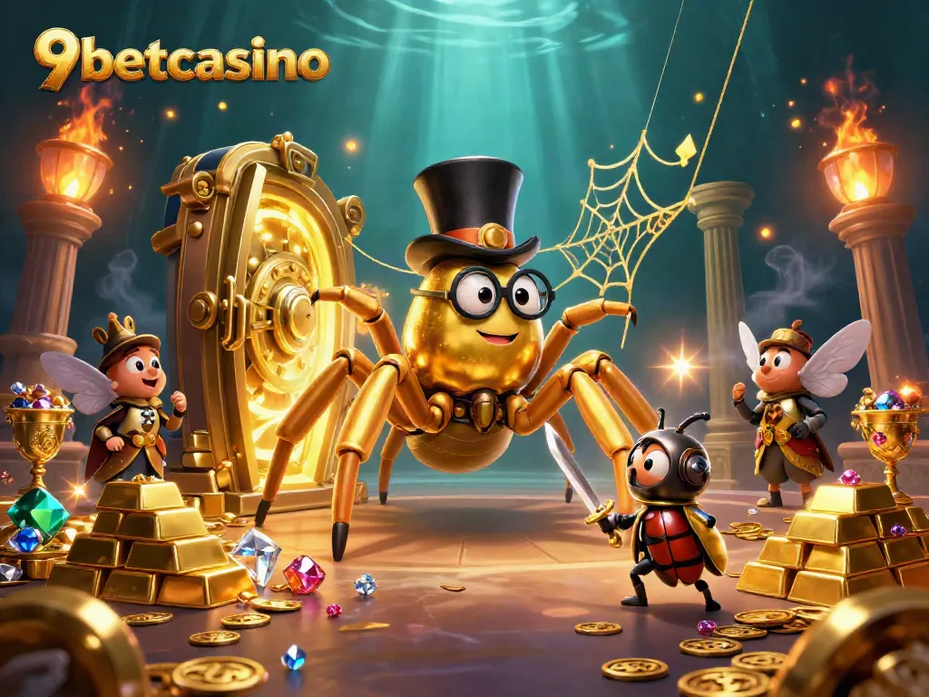 Engage with the thrilling adventures of 9betcasino's vibrant characters, pirates of luck!