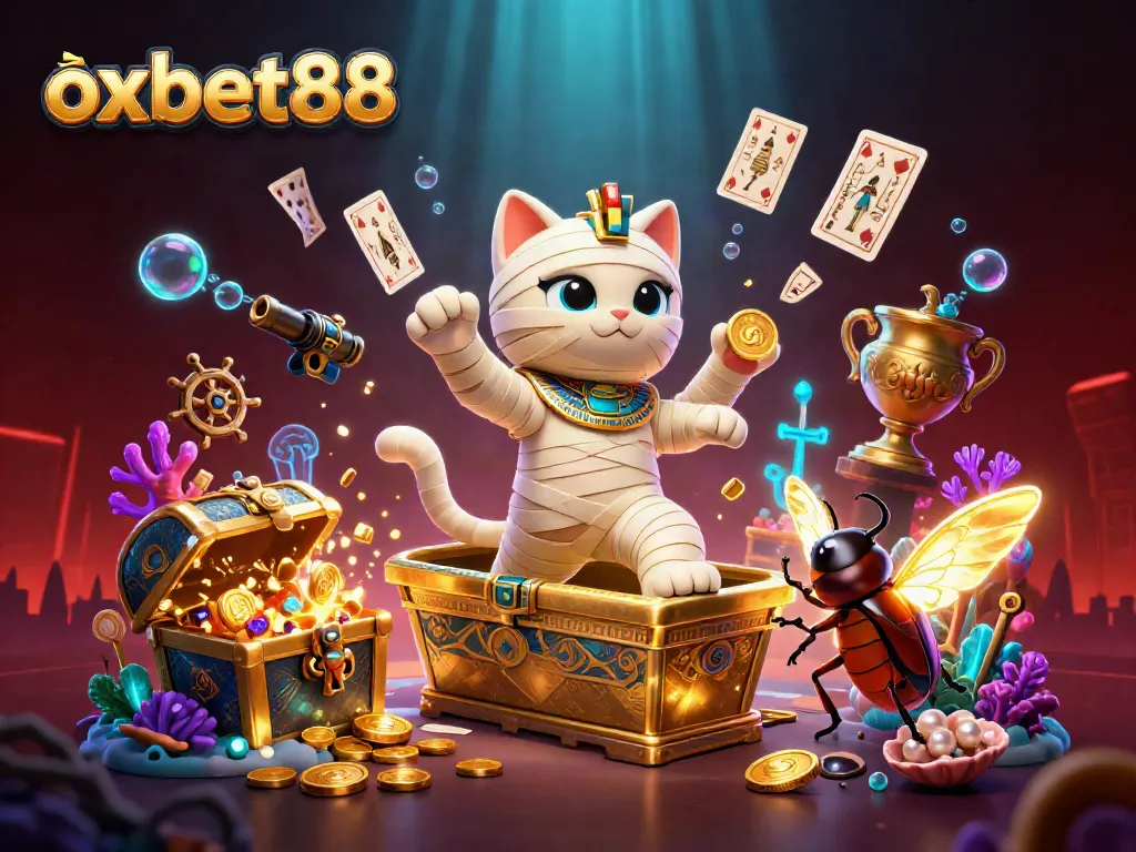 Play slots and win prizes on the engaging oxbet88 casino platform with vibrant visuals.