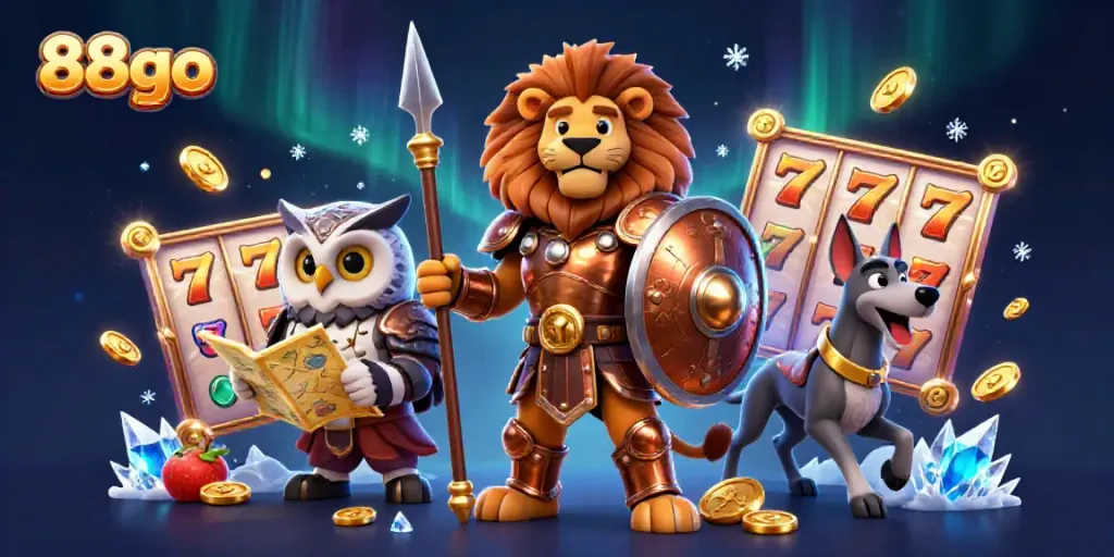 Engage with thrilling slots and jackpots in a captivating 88go casino scene.